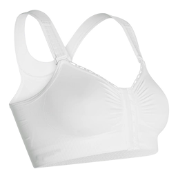 Carefix Mary Front Close Post-Op Bra (3343)- White - Breakout Bras